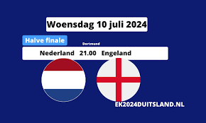 voetbal nederland engeland