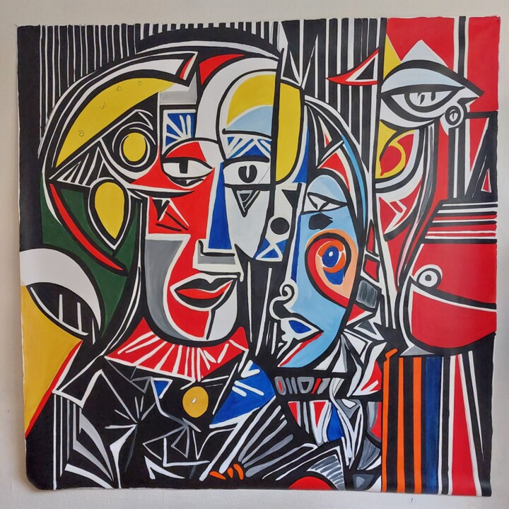 moderne kunst schilderij