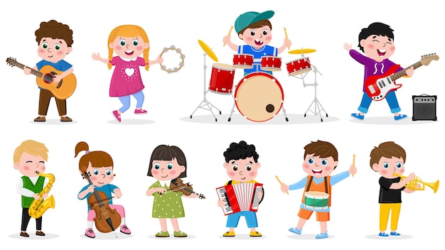 muziekinstrumenten kinderen