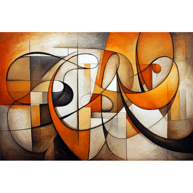 abstracte kunst schilderij
